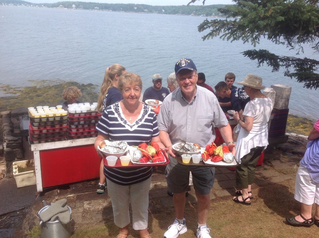 Indep - Boothbay Harbor & Cabbage Island Lobsterbake