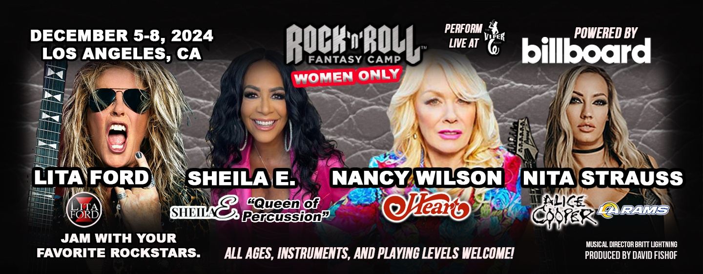 Women's Rock 'n' Roll Fantasy Camp