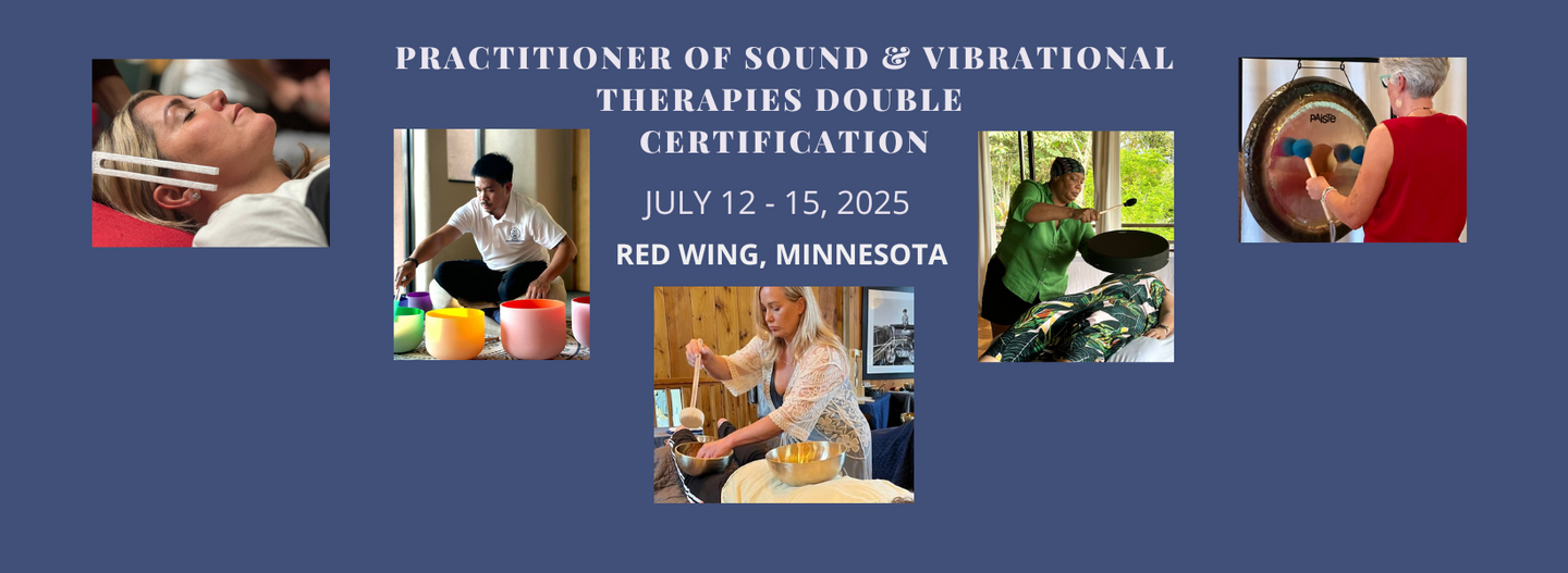 Sound & Vibrational Therapies Double Certification....(RED-0712071525)