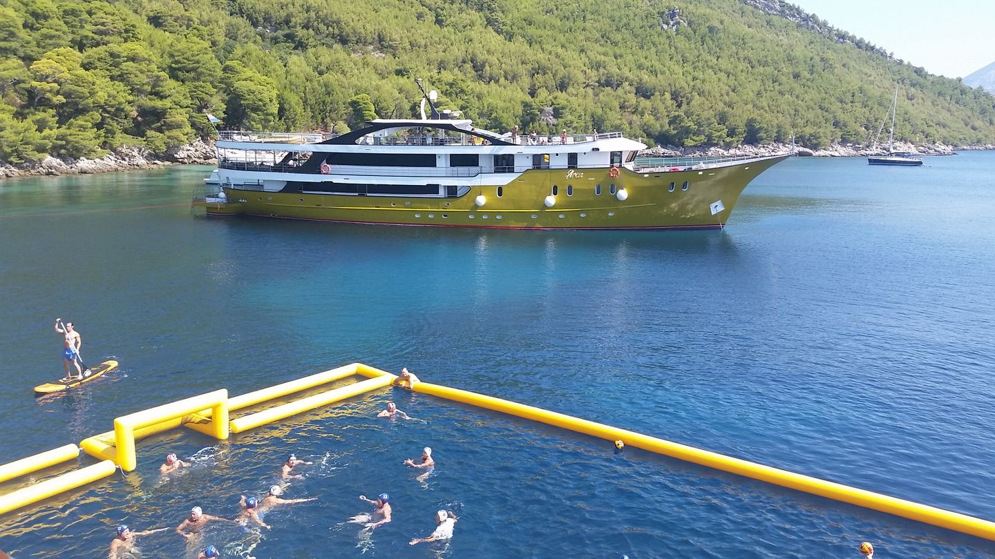 Water Polo Cruise, Rebel Water Polo Club Girls in Split, Croatia