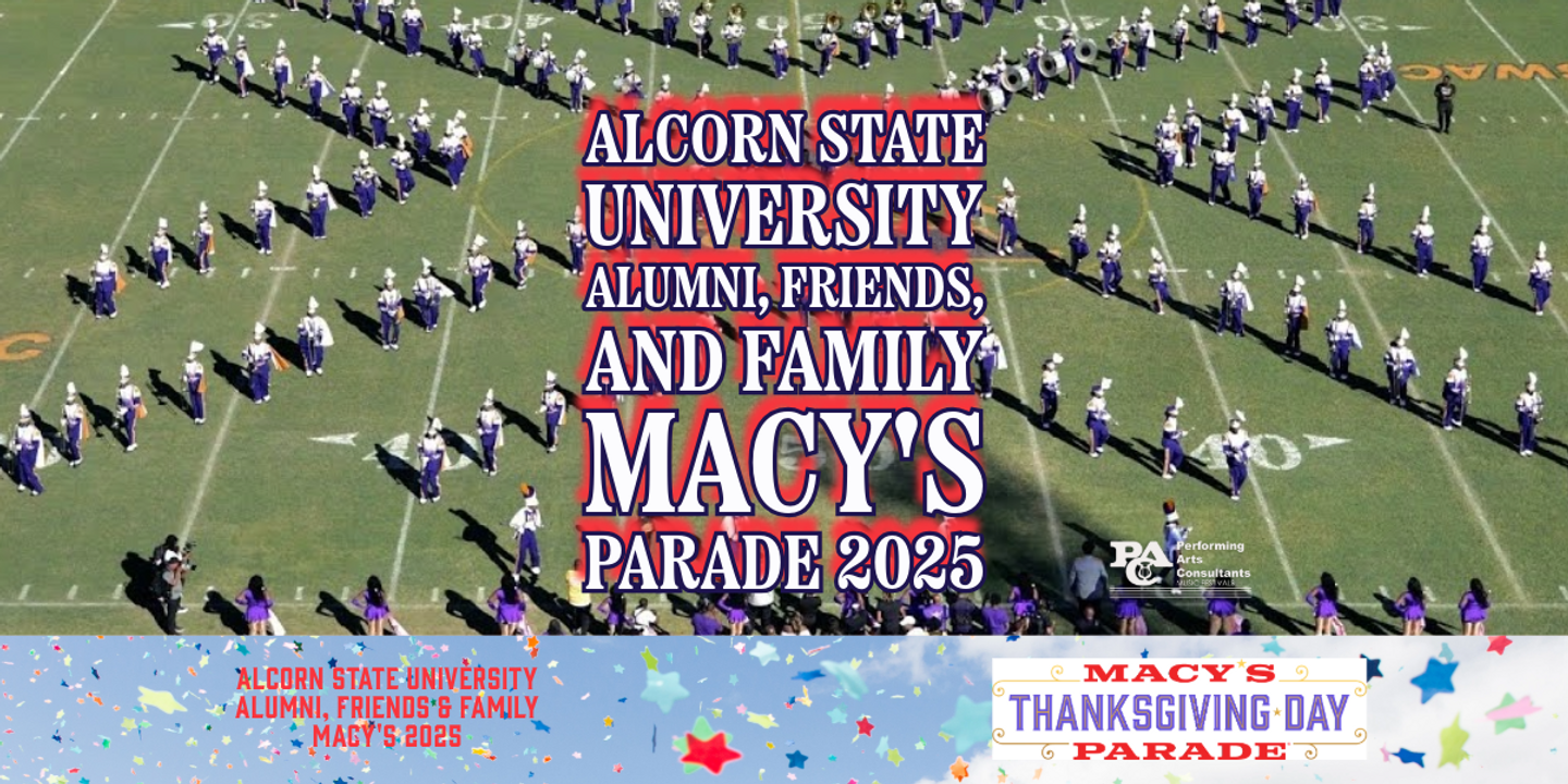 2025 Macy's Parade w/Alcorn State Univerity Sound of Dyn-O-Mite Band