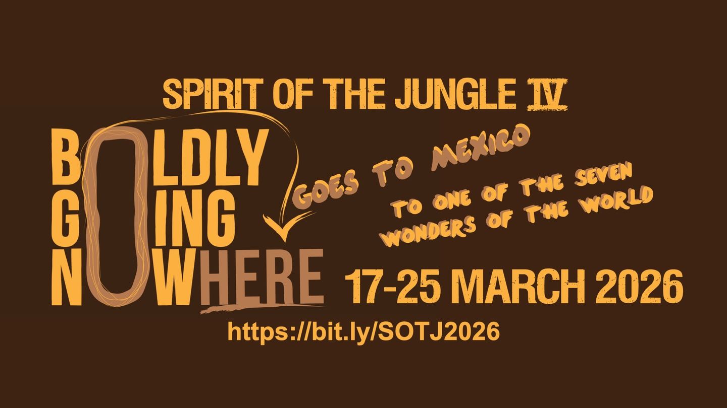 Boldly Going Nowhere Retreat 2026: Spirit of the Jungle IV
