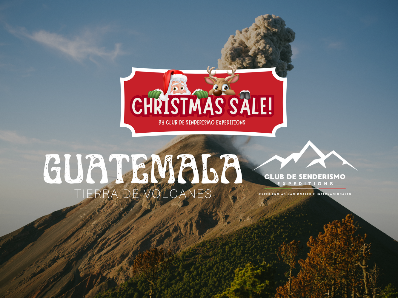 Christmas SALE - Guatemala - Tierra de Volcanes