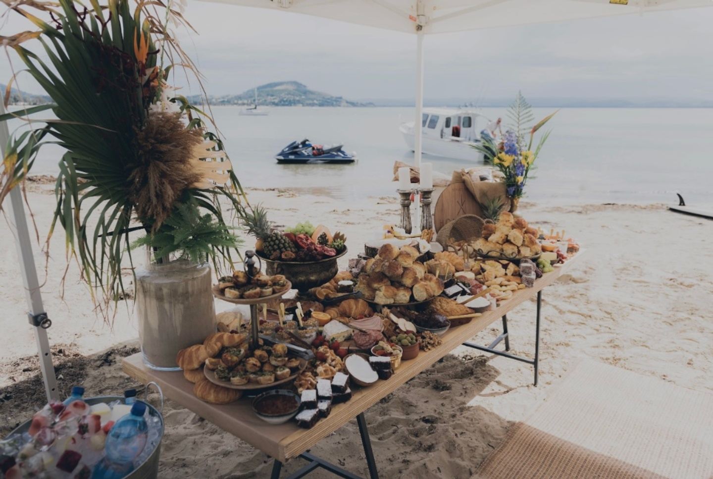 Dining on the Beach