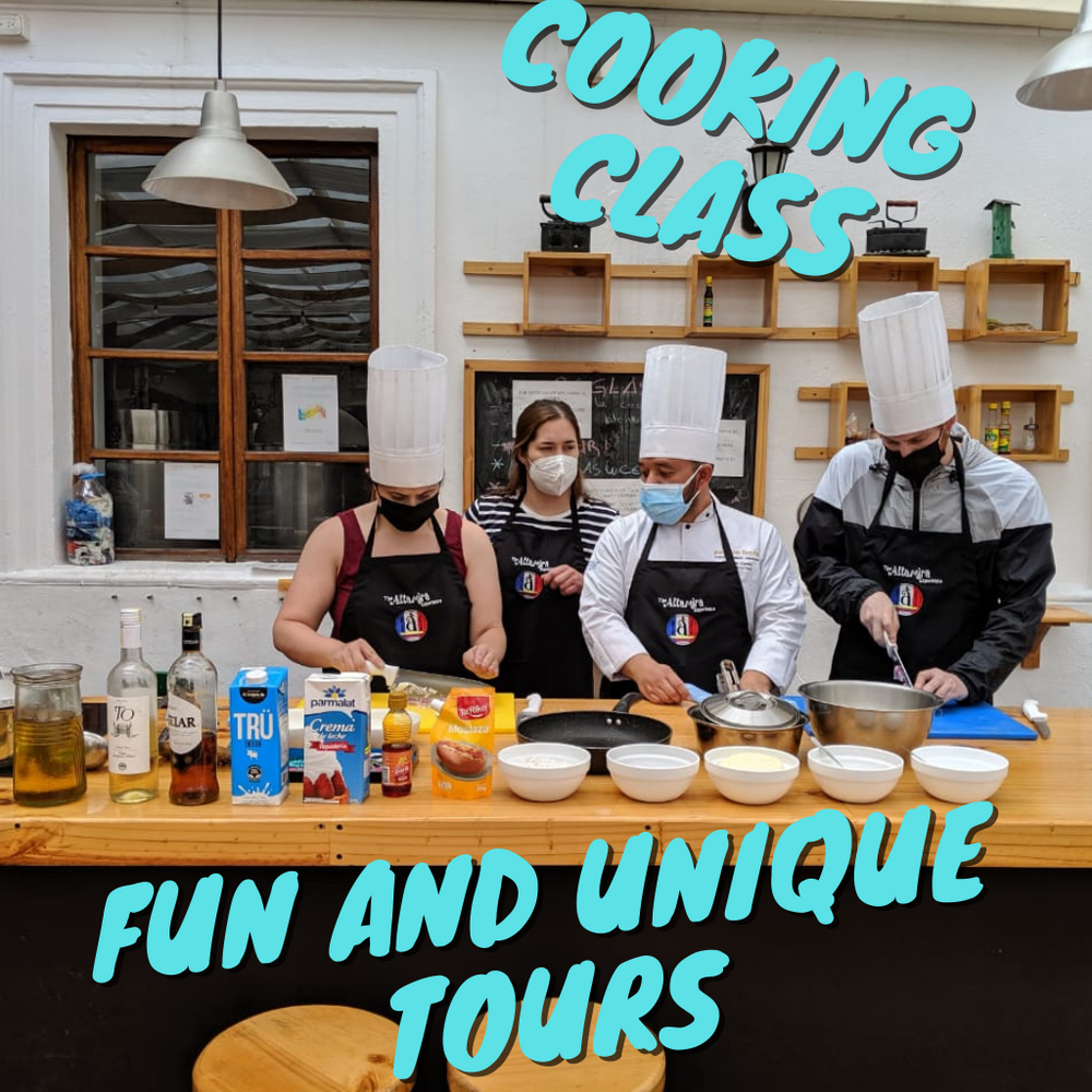 Cooking Class + Market Tour in Downtown Quito