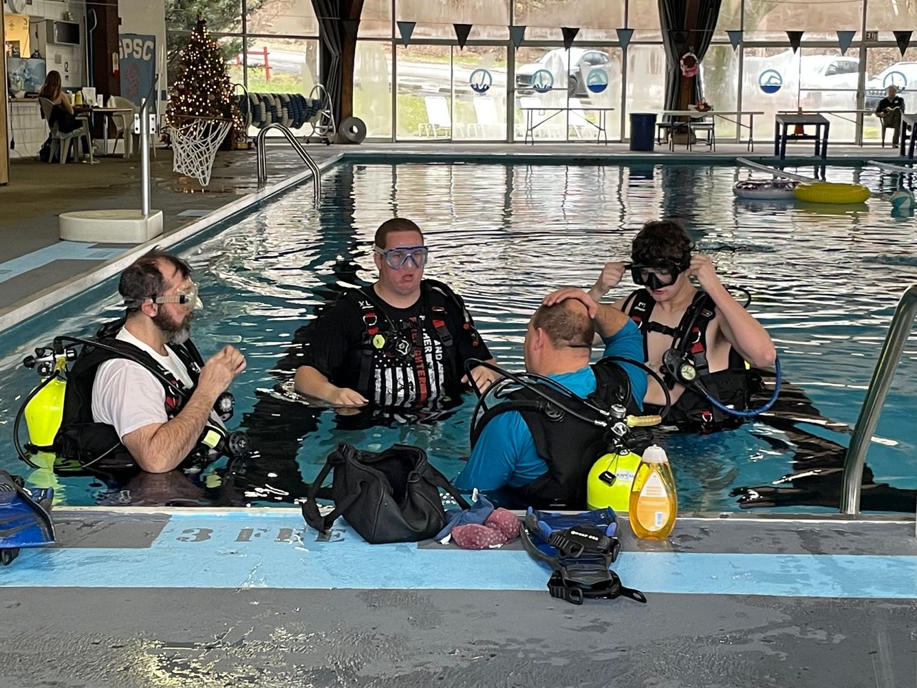 Group Open Water Scuba Class + Nitrox Class