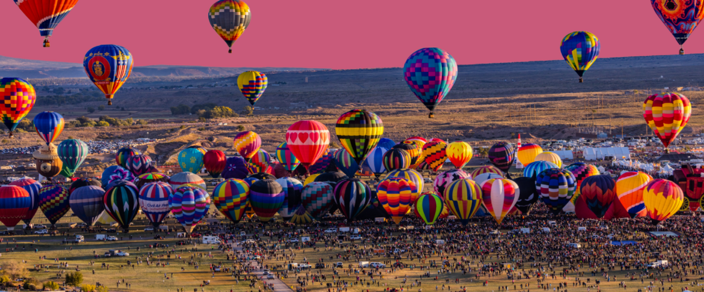 Albuquerque Balloon Festival in Albuquerque, NM, USA