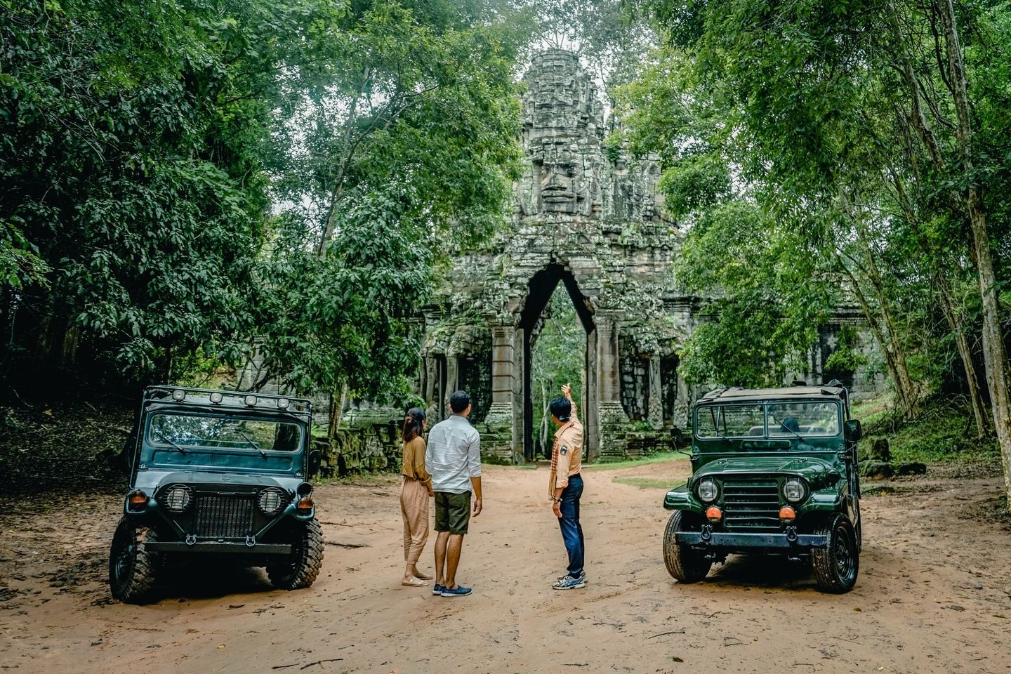 Deposit Angkor Temple Discovery Jeep Tour
