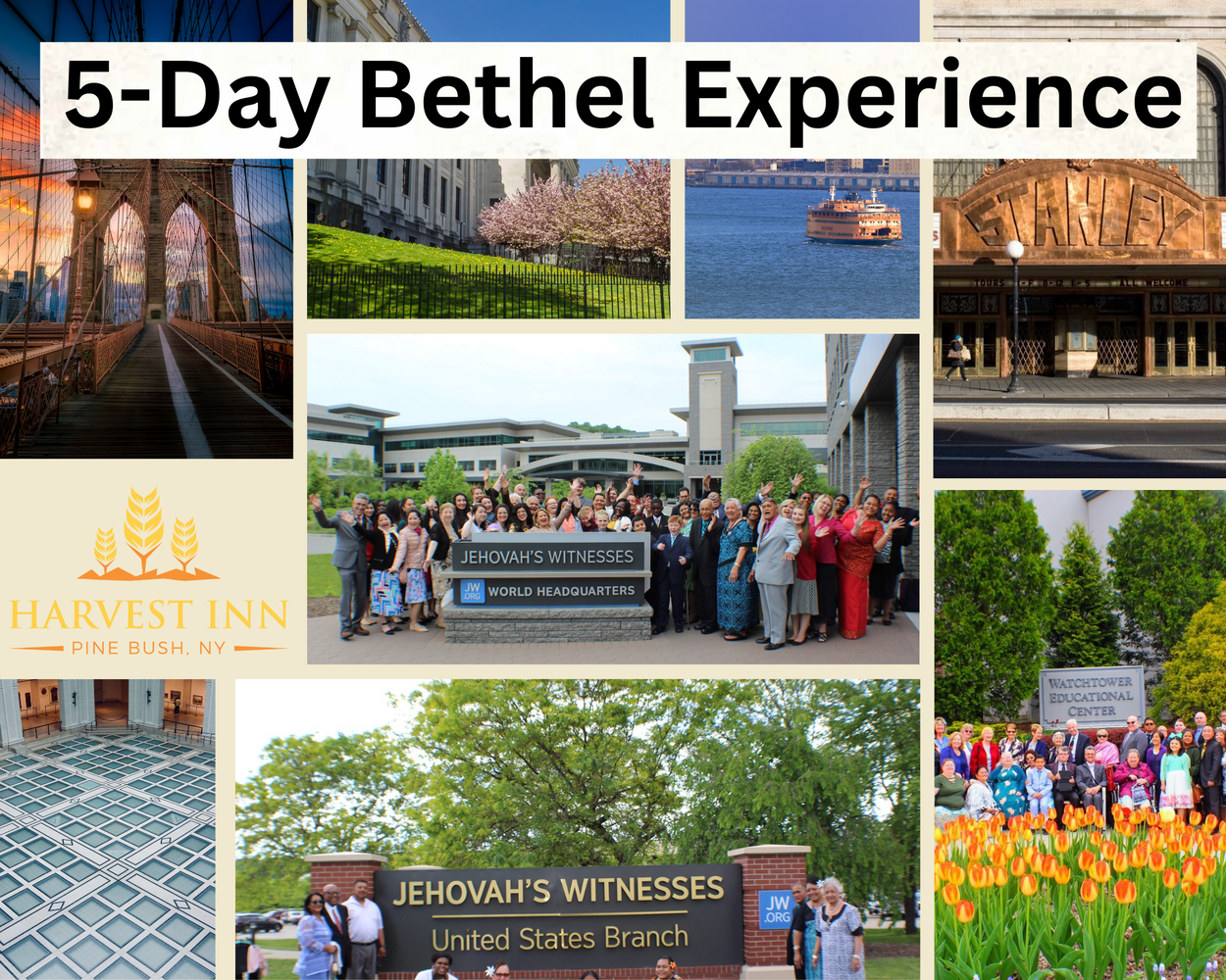 05. July 13 - 17 2024 - Bethel Experience - 5 days US Bethel & more