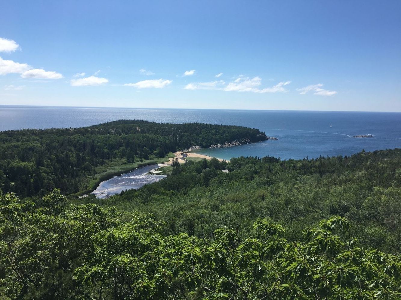 Camp/hike/yoga retreat in Maine