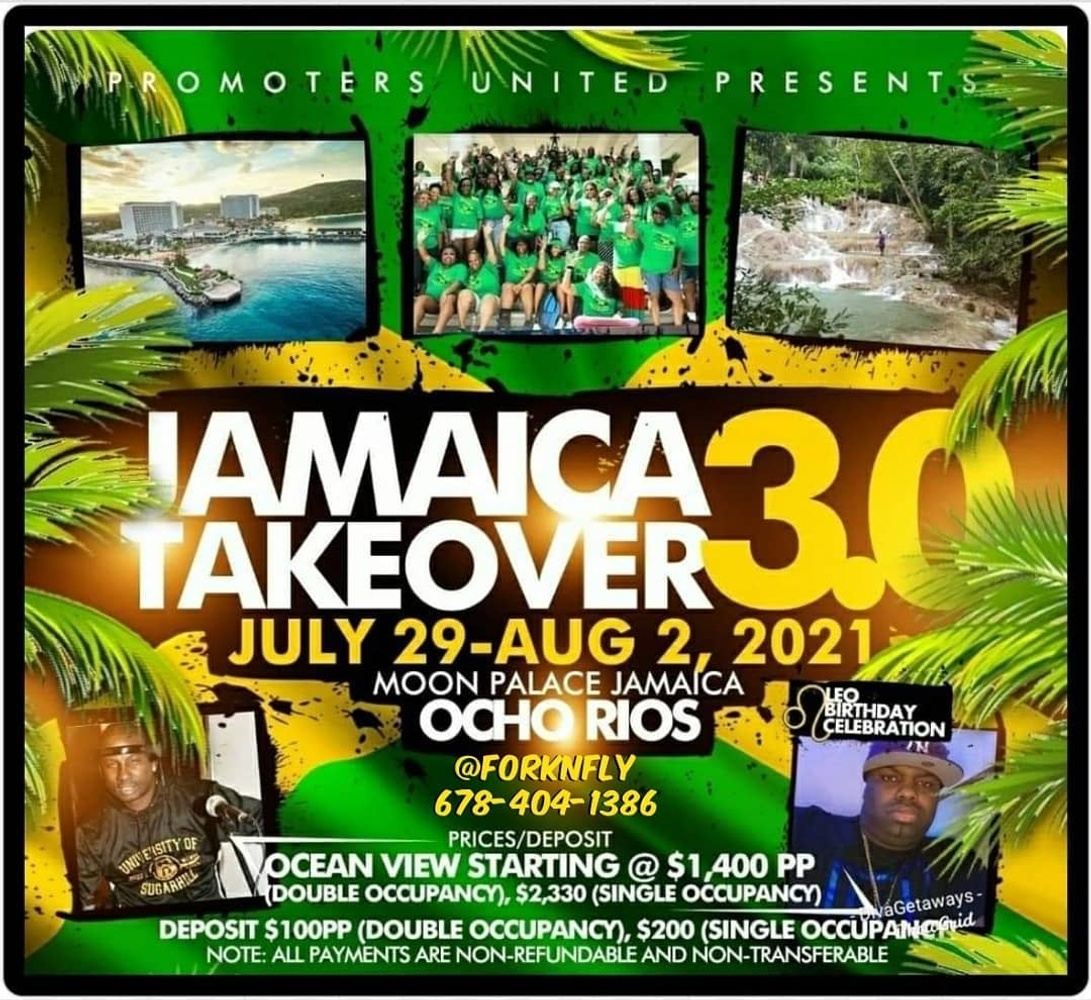 Promoters United Presents Jamaica Takeover 3.0 in Moon Palace Jamaica