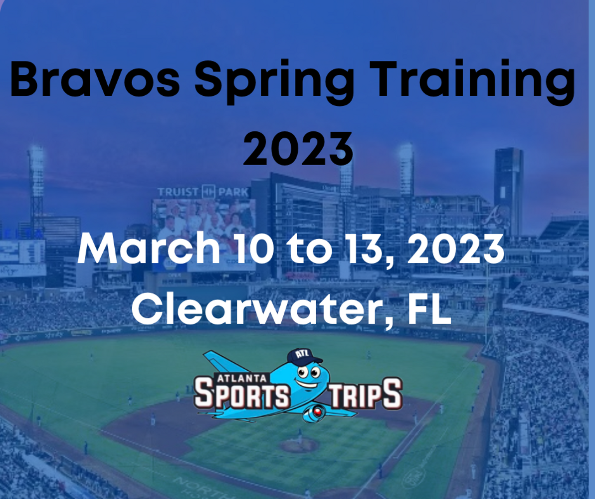 Bravos Spring Training in Clearwater Beach, Florida
