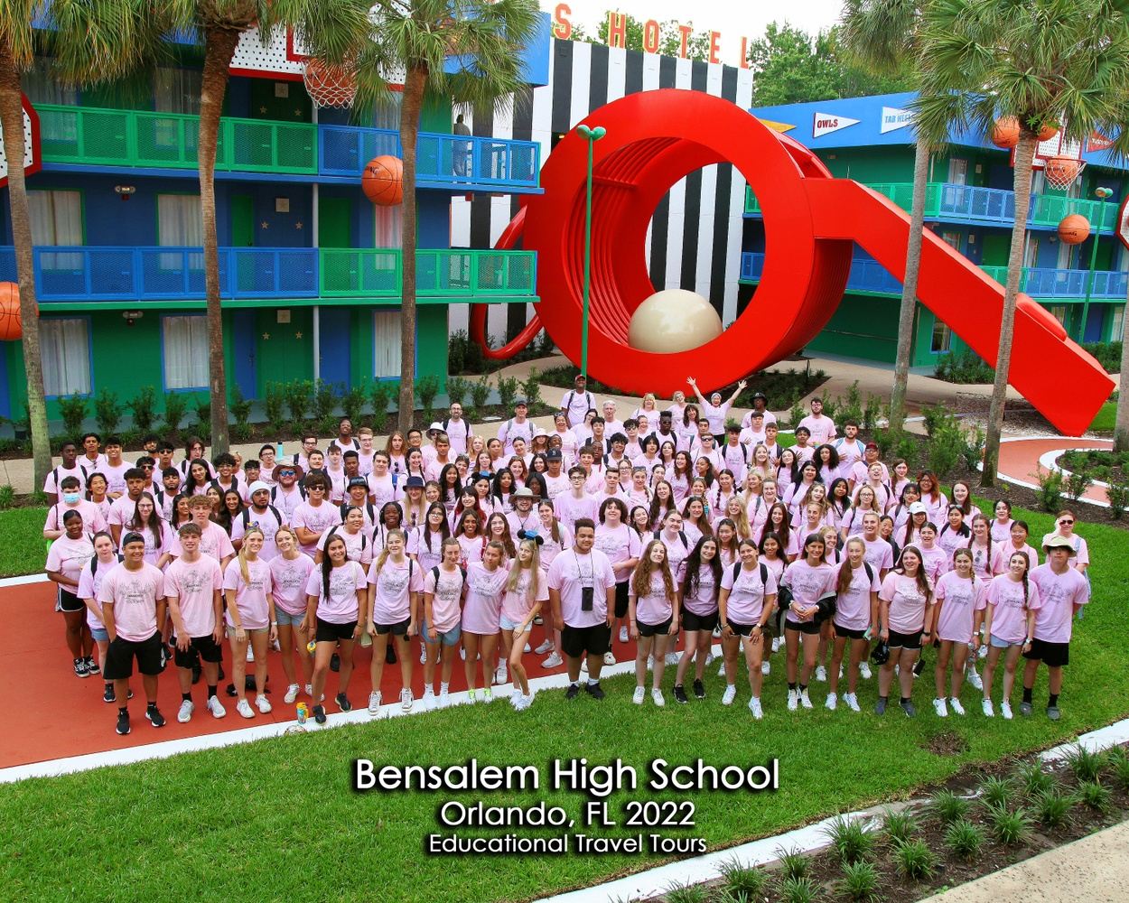 Bensalem High School 2023 Senior Class Trip in Orlando, FL, USA