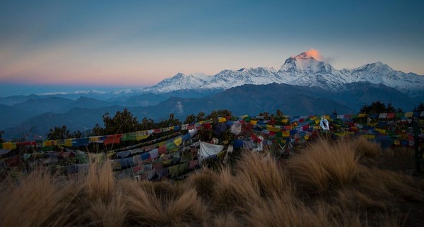 Poon Hill, Mulde hill viewpoints & ABC Trek Outline