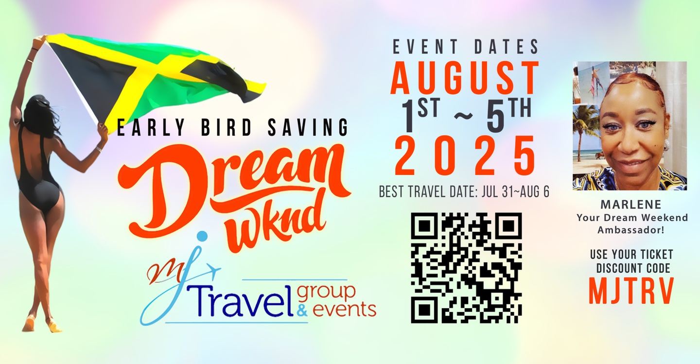 JAMAICA DREAM WEEKEND PARTY BANDS 2025-TICKETS