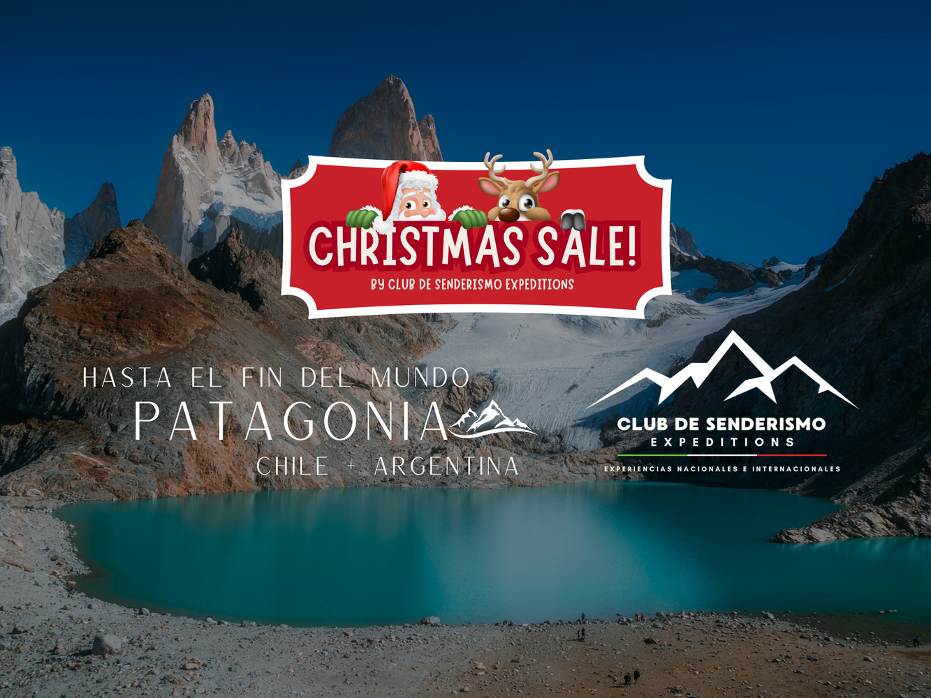 Christmas SALE - Hasta el Fin del Mundo - Patagonia