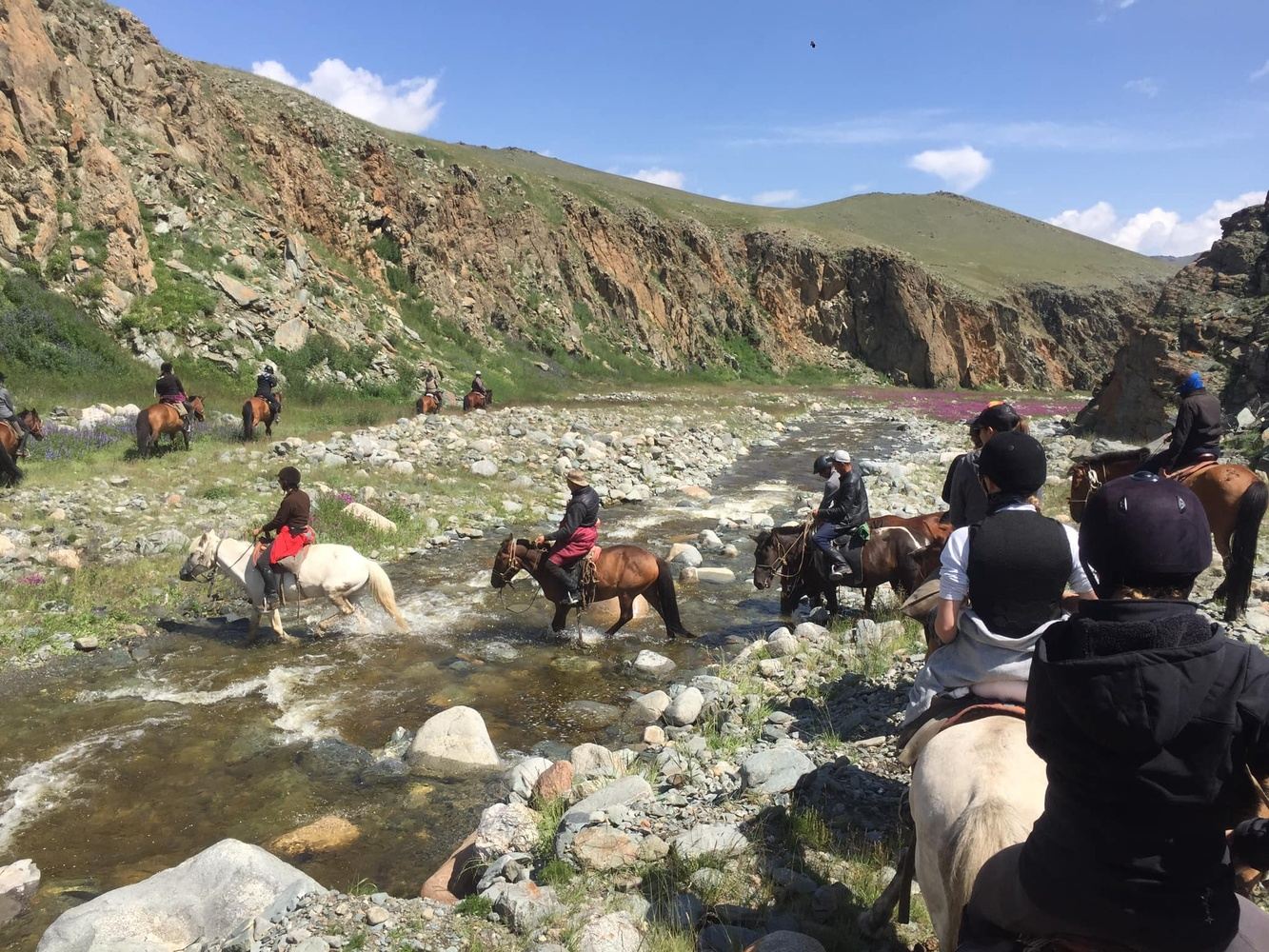 Randonnée à cheval dans l'Arkhangai