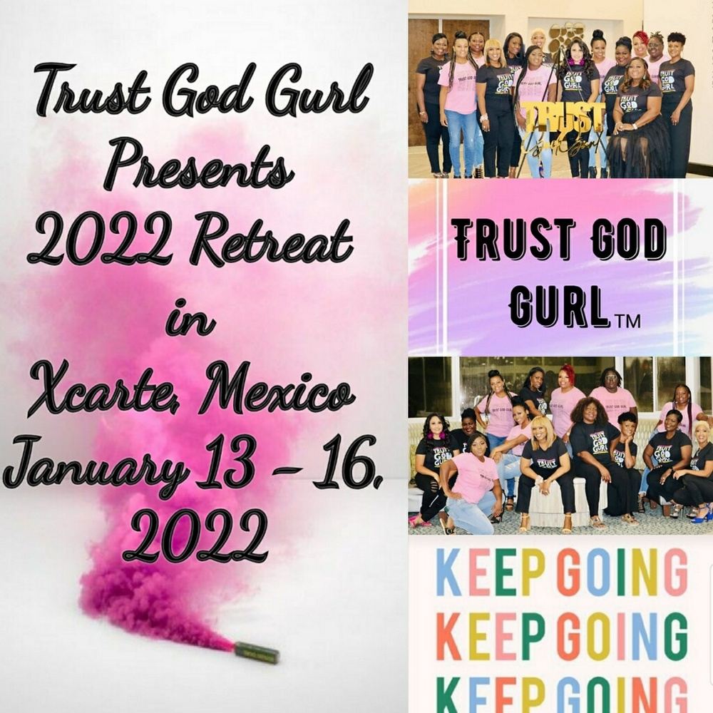 Trust God Girl in Xcarte, Mexico