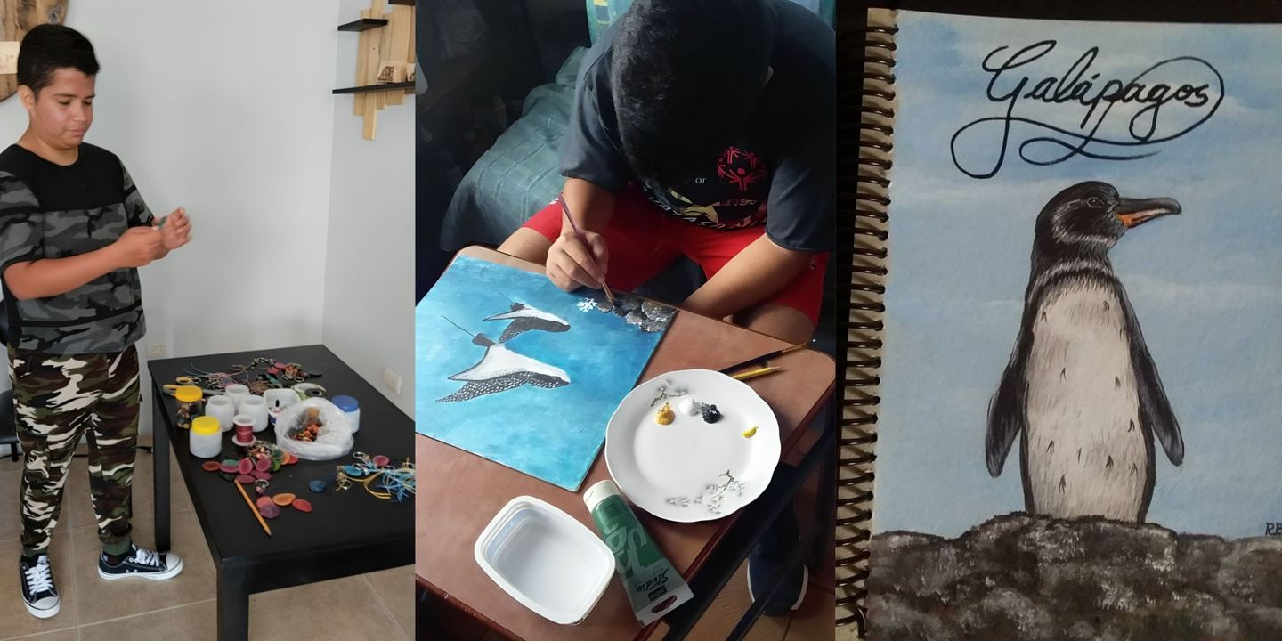 Inclusivity and Creation: Art Workshop in Galapagos