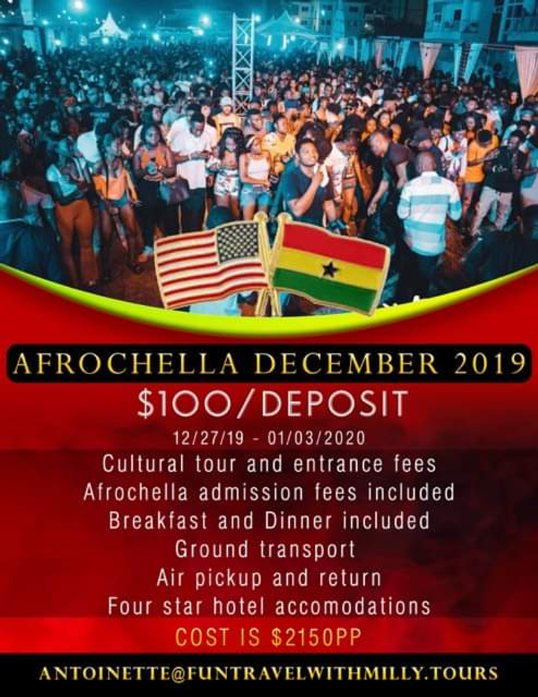 Celebrate NYE and Afrochella in Ghana