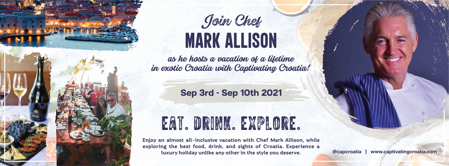 The Chef Mark Allison Taste Croatia Tour