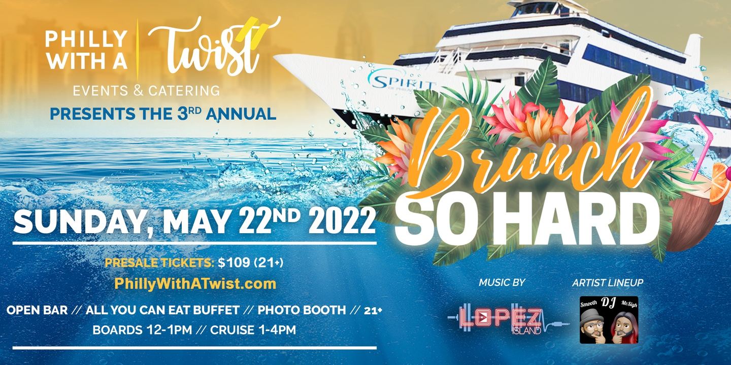 3rd Annual Brunch So Hard Boat Party