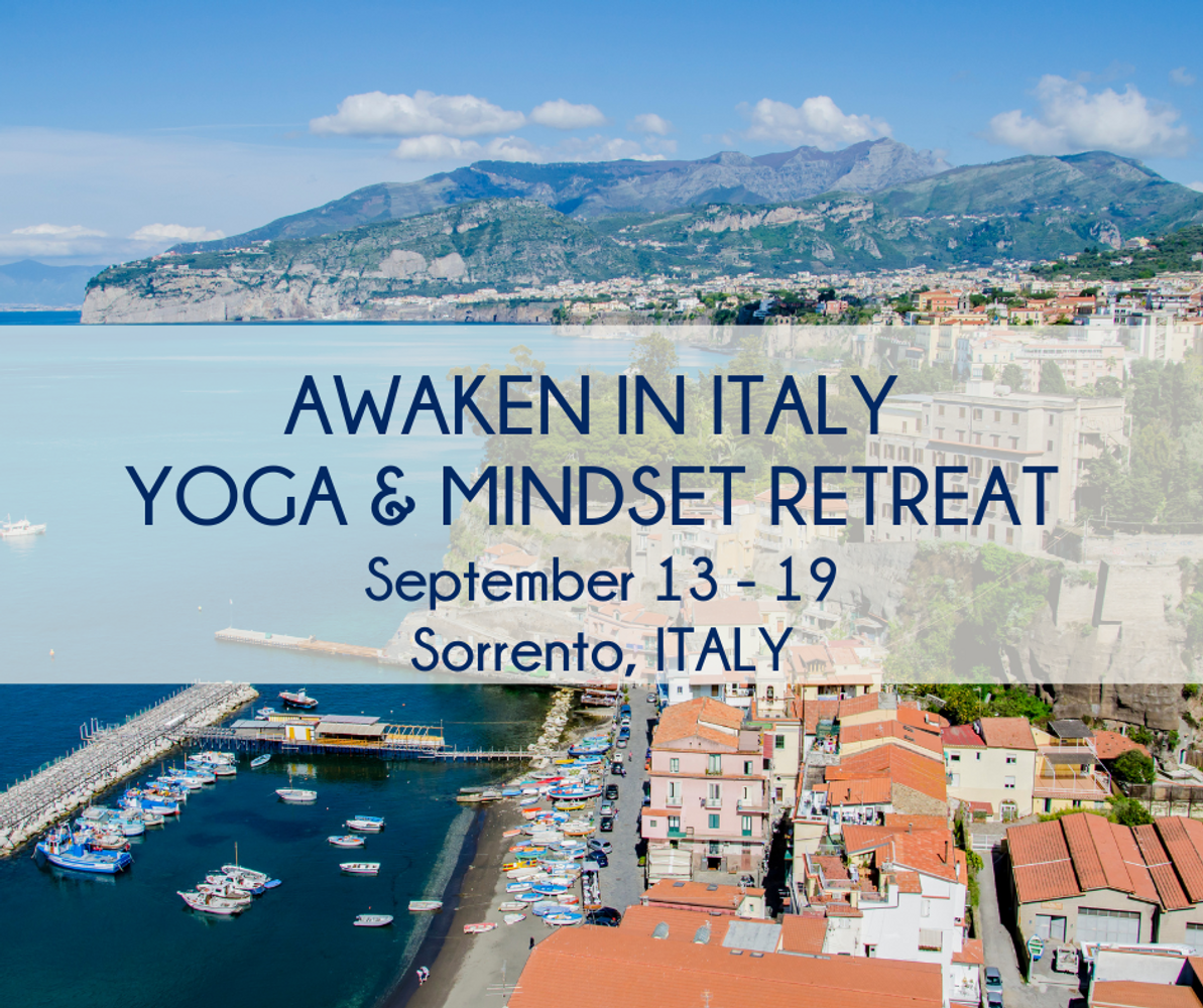 Awaken in Italy: Yoga & Mindset Retreat