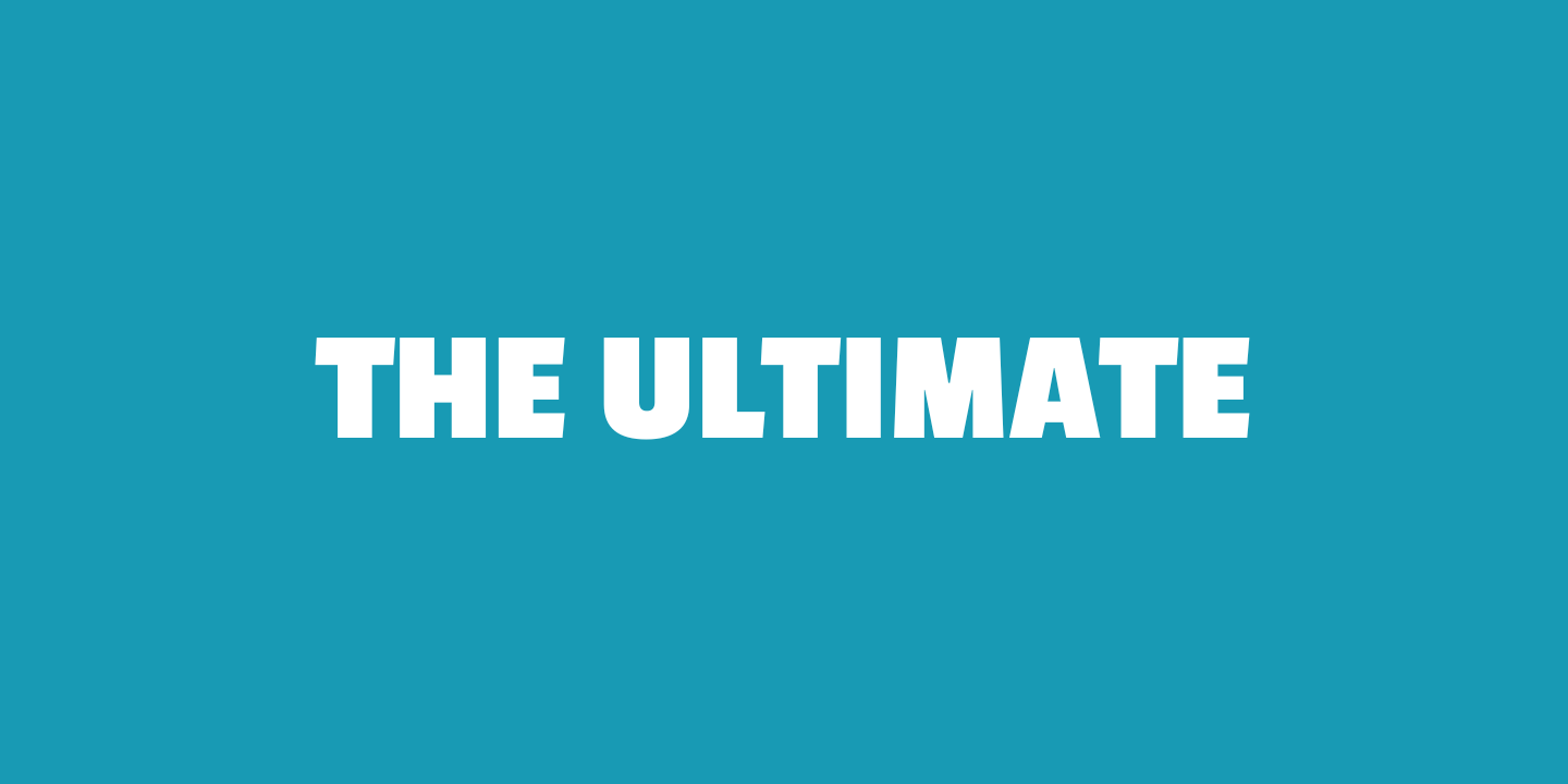 The Ultimate