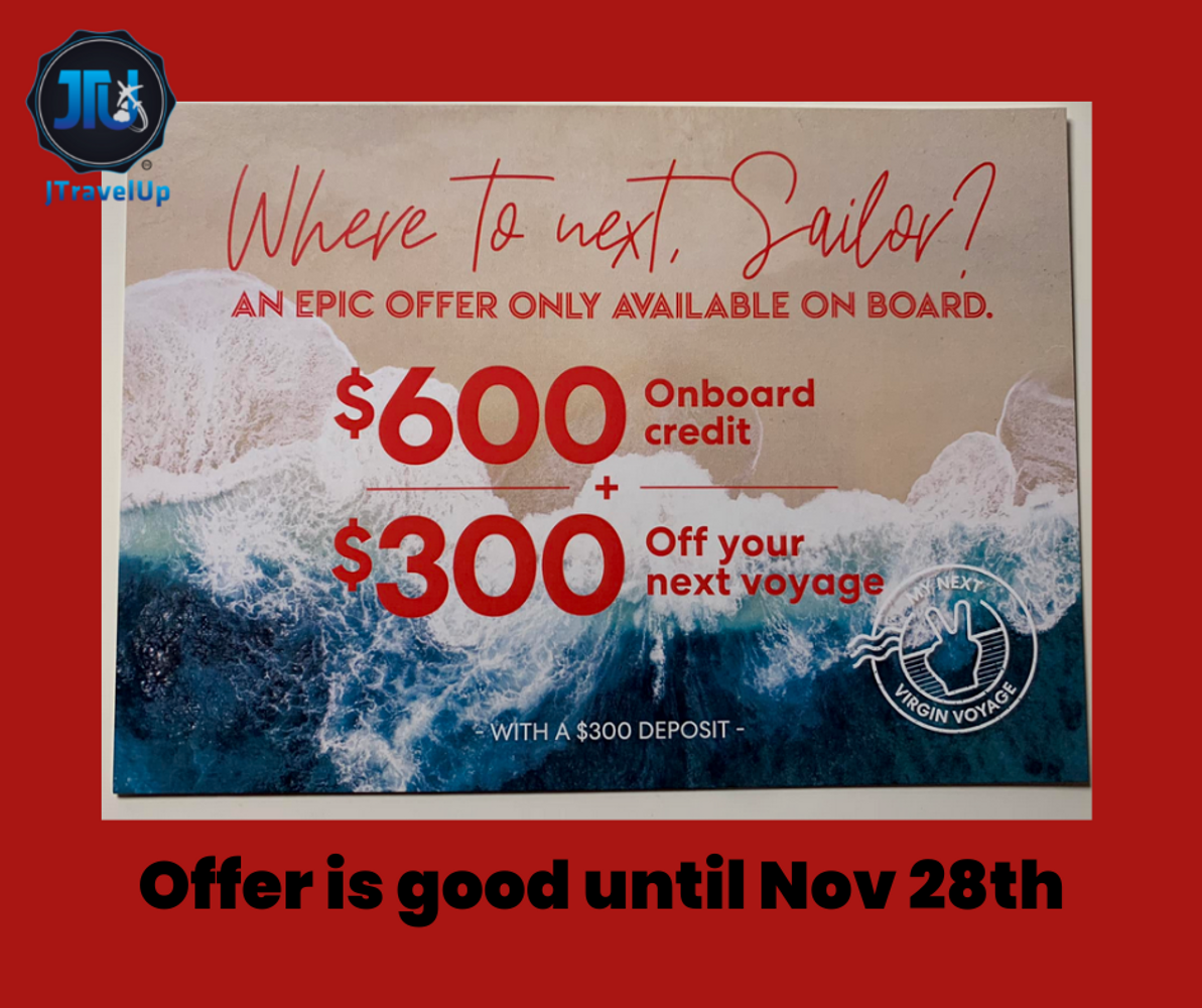 Virgin Voyages - EPIC Offer