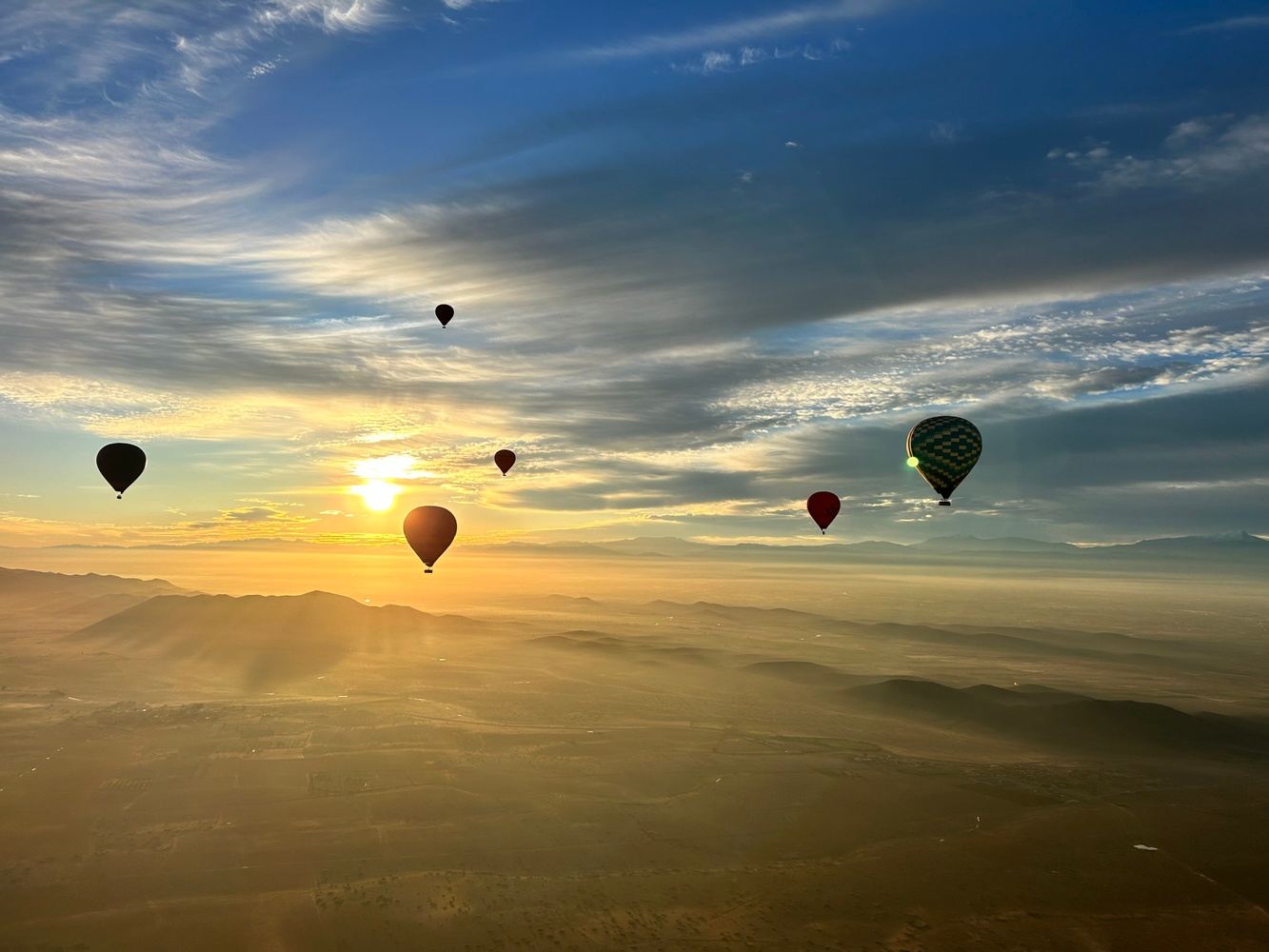 Hot Air Balloon Ride with Traditional Breakfast