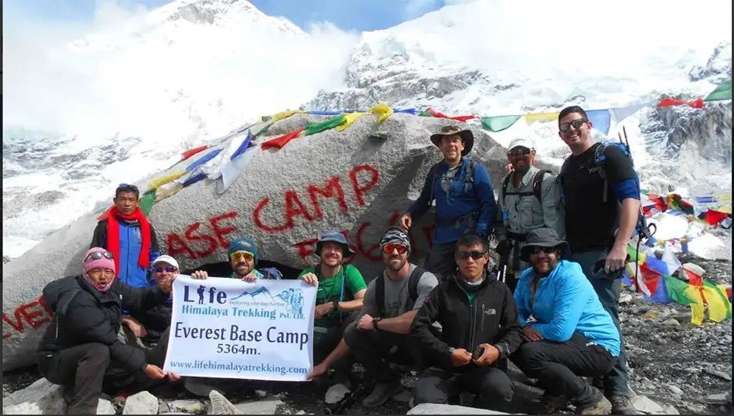 Short trek to Everest Base Camp
