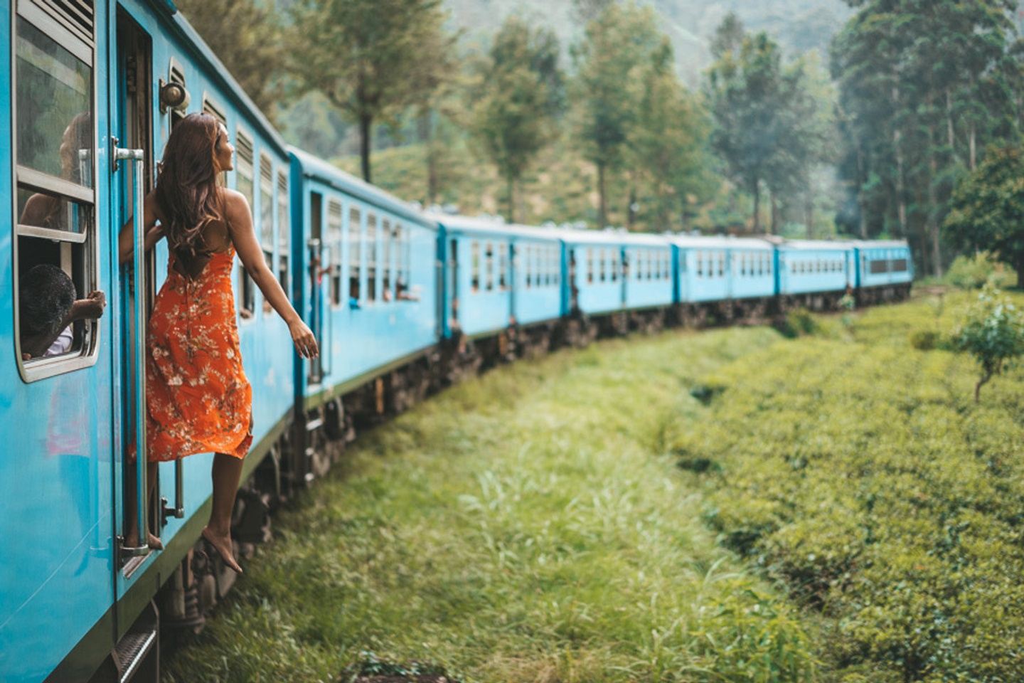 Move Forward - Scenic Train Ride Through Sri Lanka