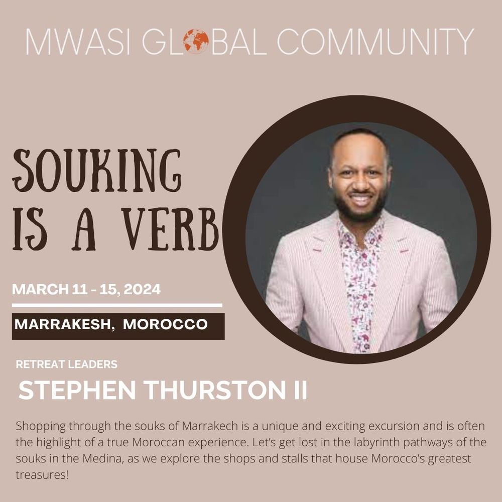 2024 Soukin' is a Verb in Marrakesh, Morocco