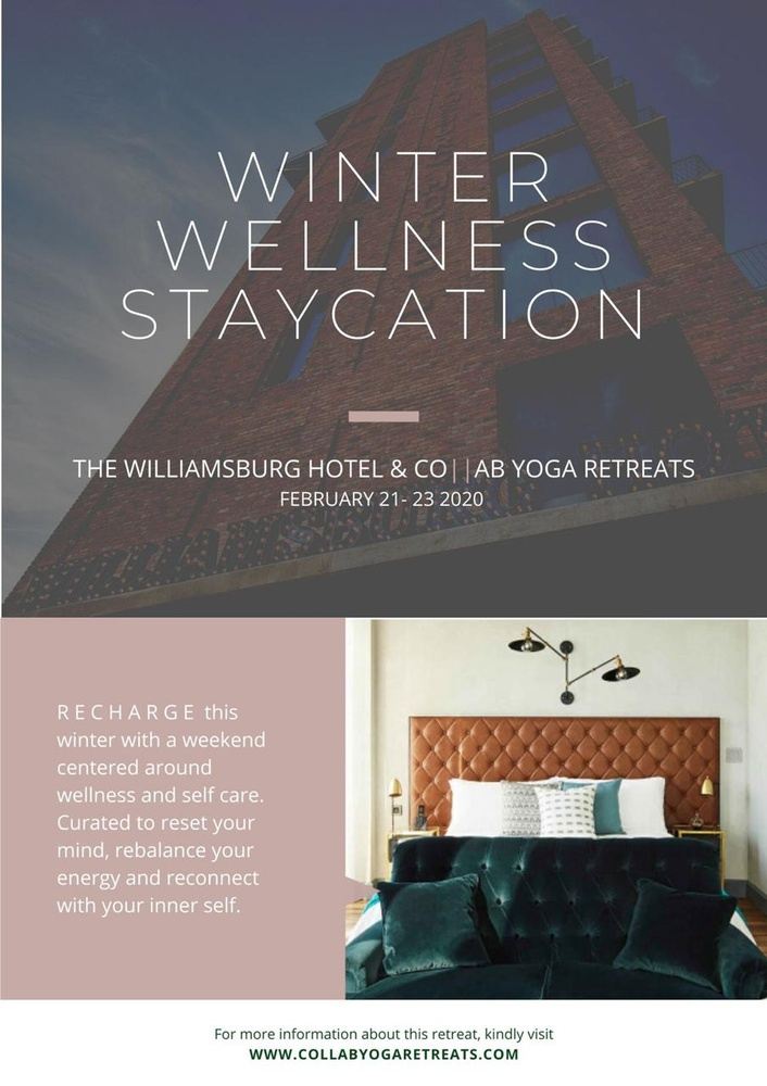 Winter Wellness Staycation at The Williamsburg Hotel