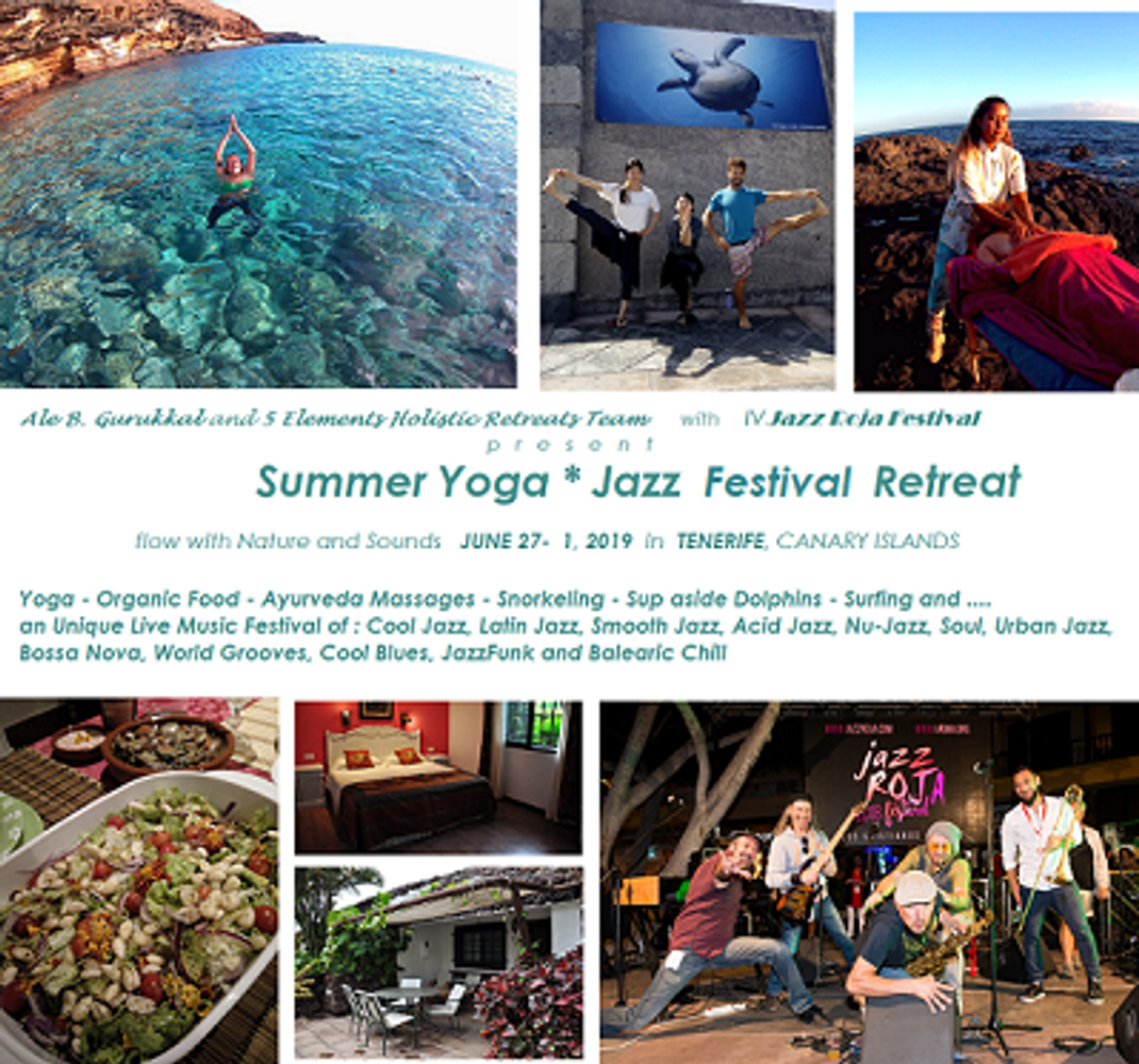 Summer Yoga & Jazz Festival Retreat