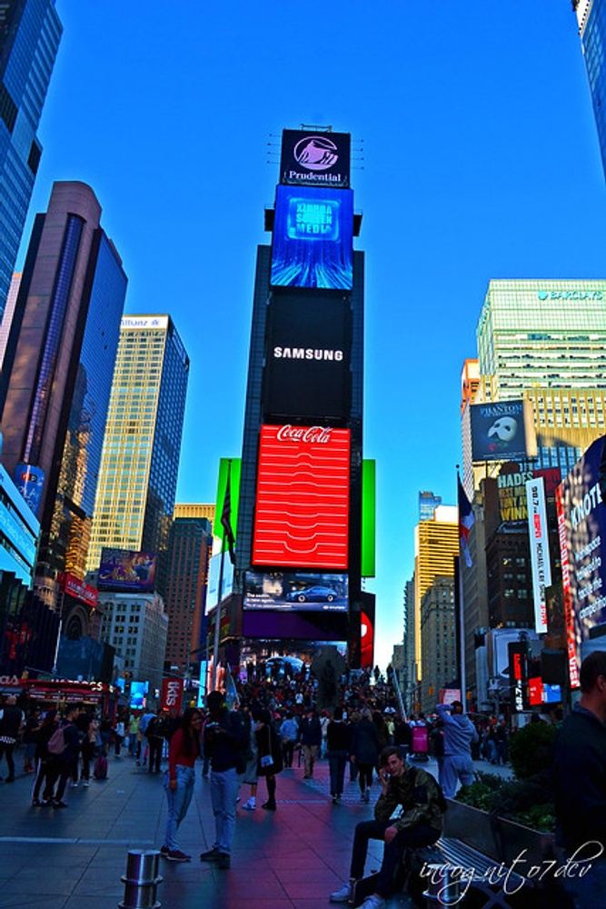 Time Square in New York, NY, USA