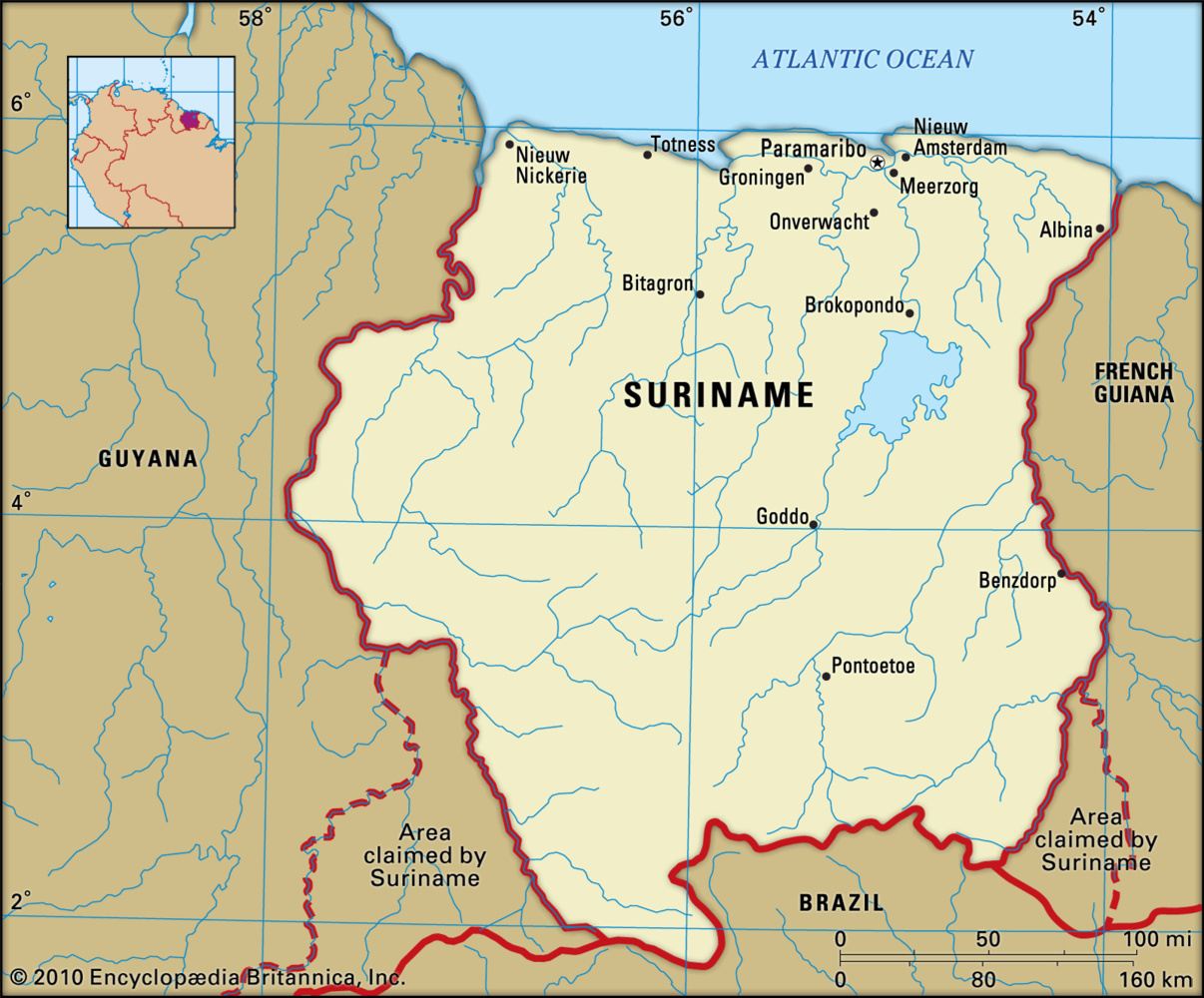 Flight OGLE to EAG Airport - Georgetown to Suriname (oneway)