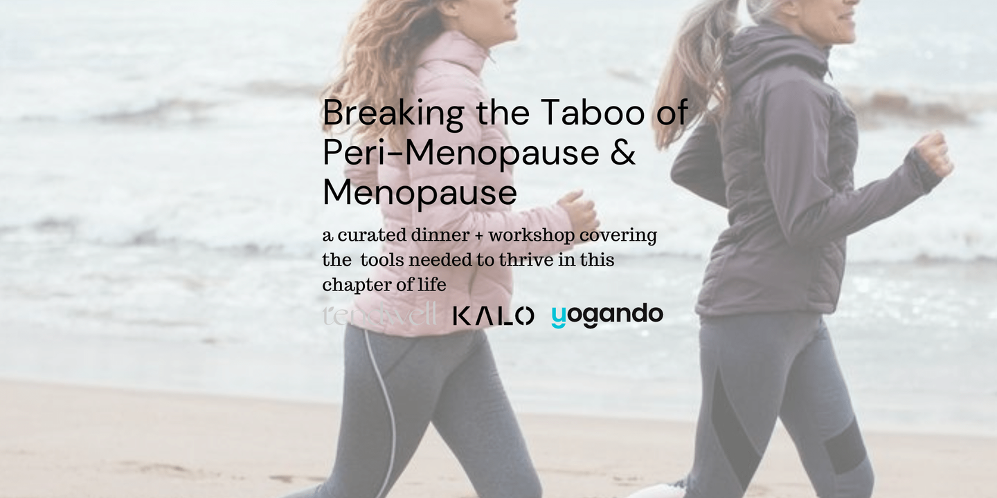 breaking the taboo of peri-menopause & menopause