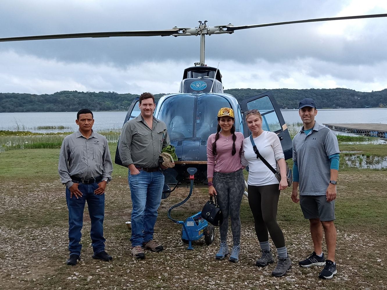Helicopter Tour to El Mirador and its Monumental Pyramids