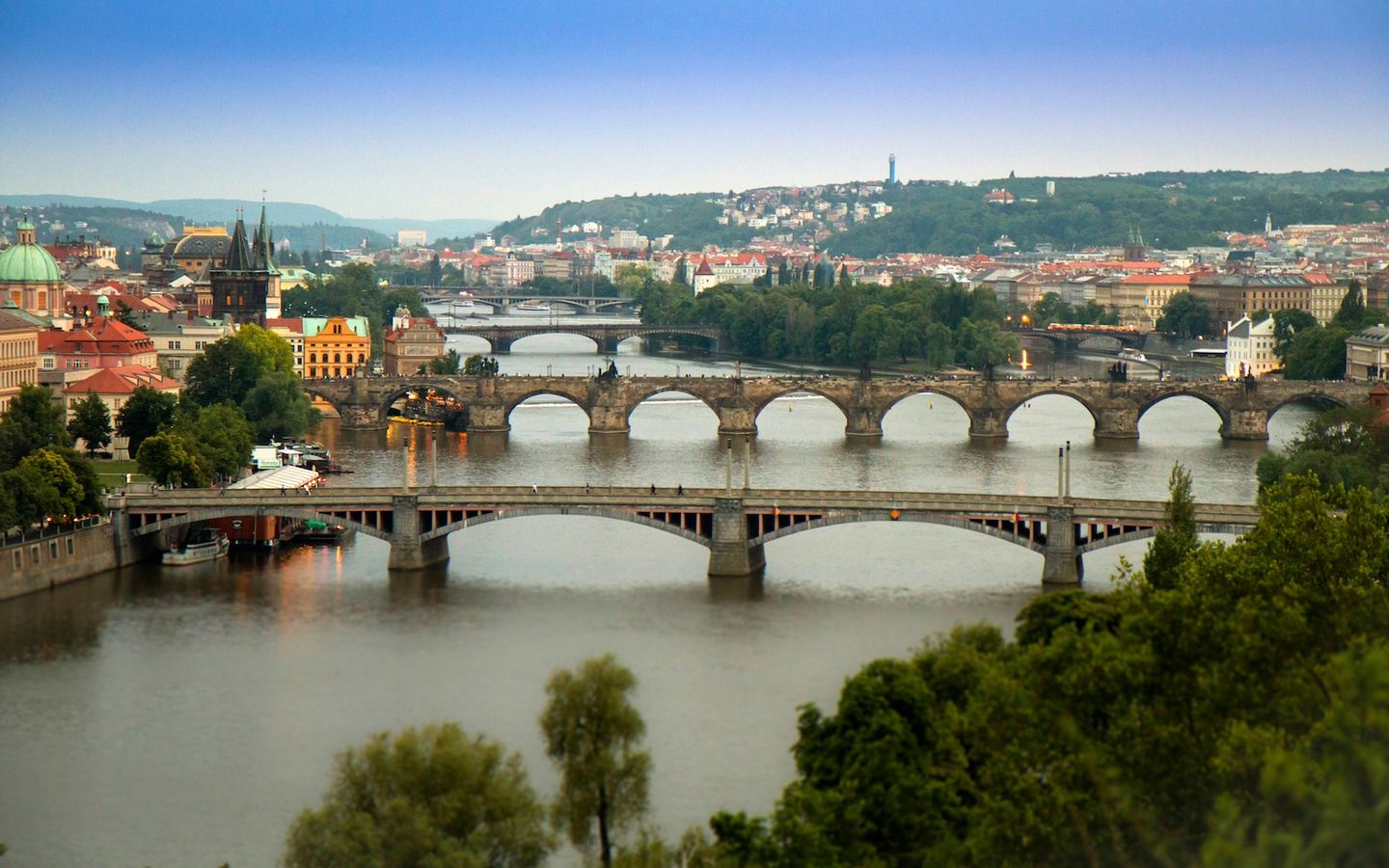 🚲PANORAMIC PRAGUE - CITY & PARK BIKE TOUR in Prague, Czechia