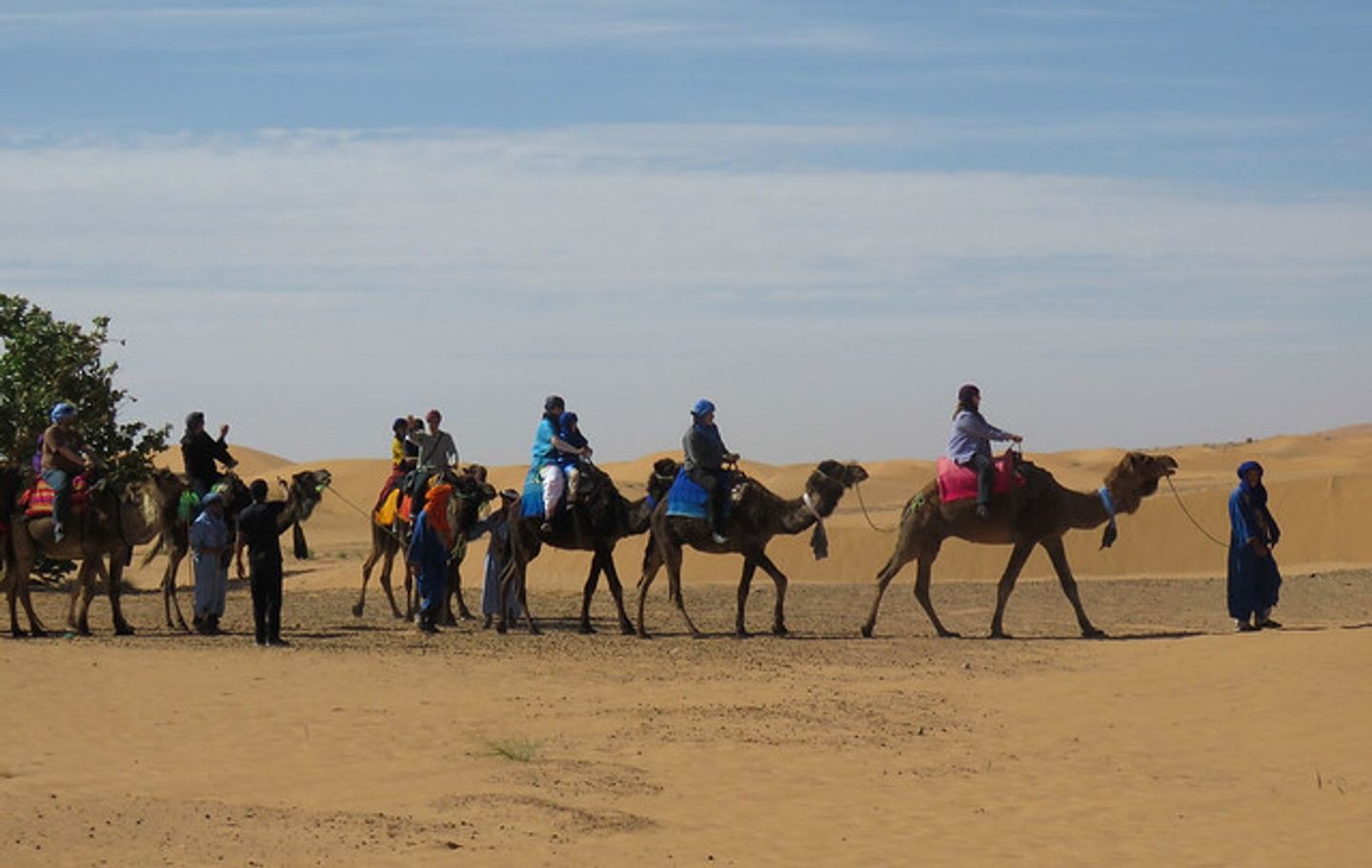 Merzouga dunes Sahara safari