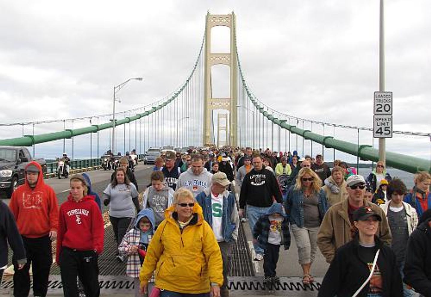 Mackinac Island & Bridge Walk in Mackinac Island, MI, USA