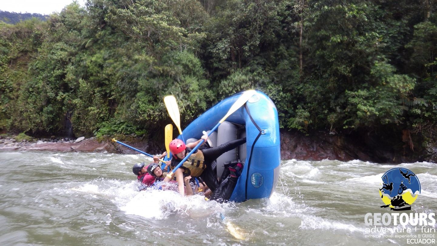 Tena Rafting Adventure – Full Day Tour / Rafting Extremo Full Day