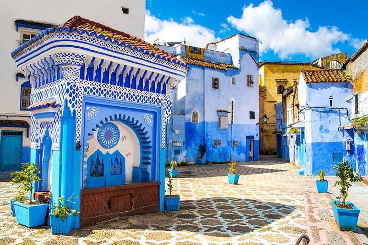 Transfer from Fez to Tangier ( Stopping by Chefchaouen)