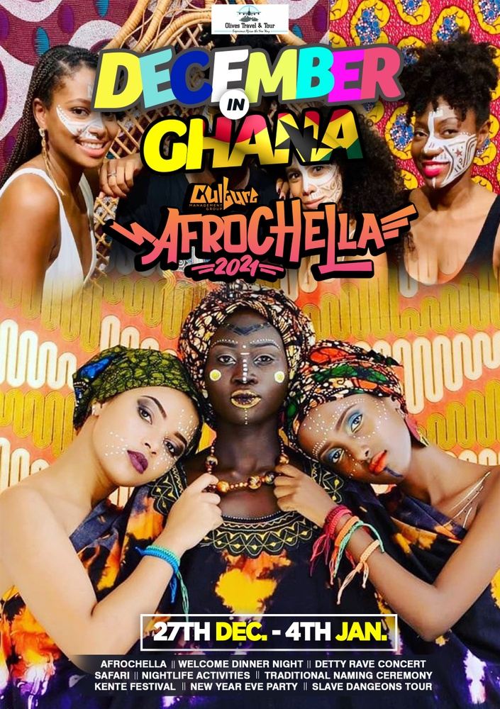 December in Ghana(Afrochella Festival 2021)