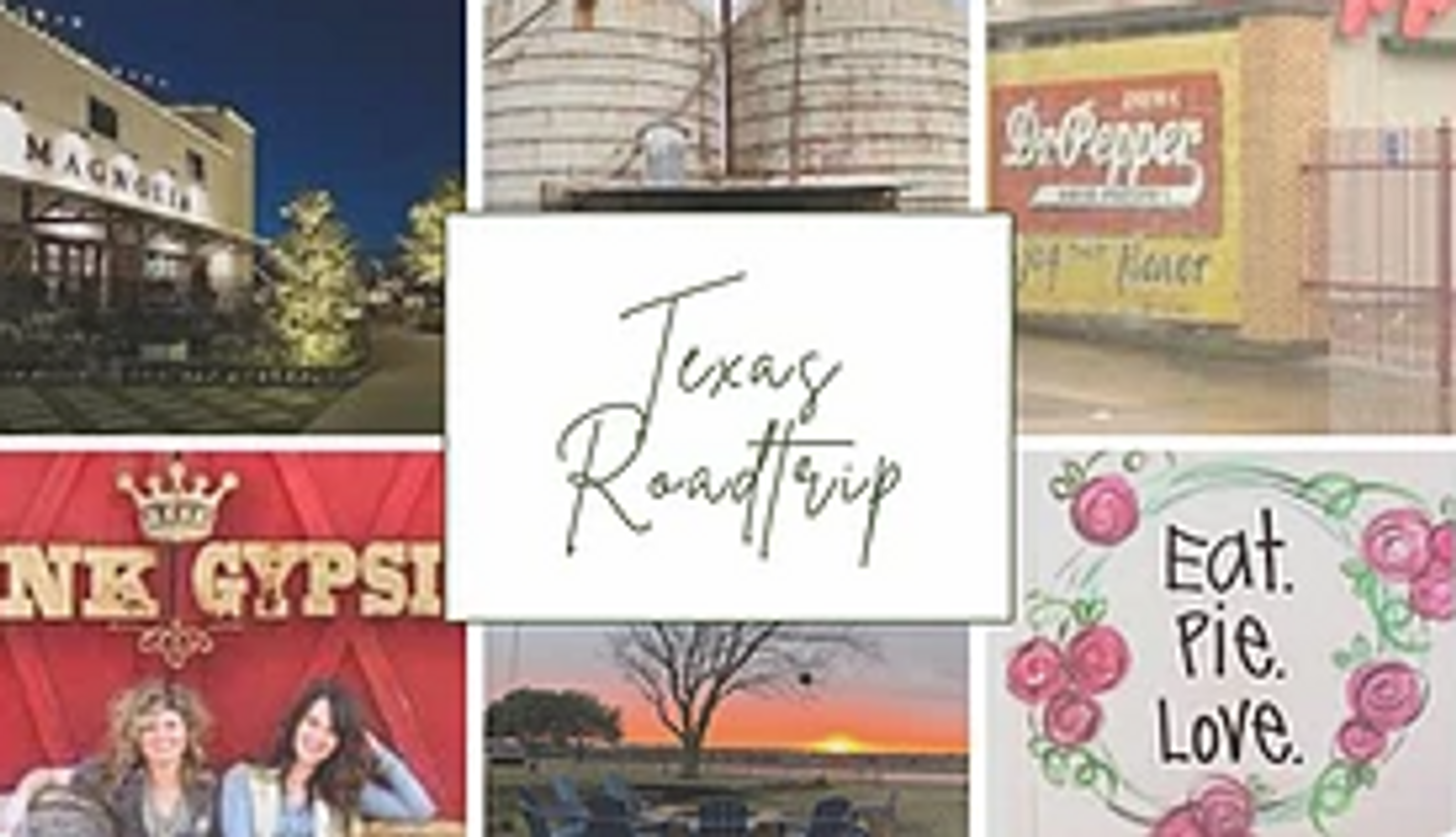 Texas Ladies Road Trip  Waco Silos, Junk GyPsies/Eat, Pie, Love,
