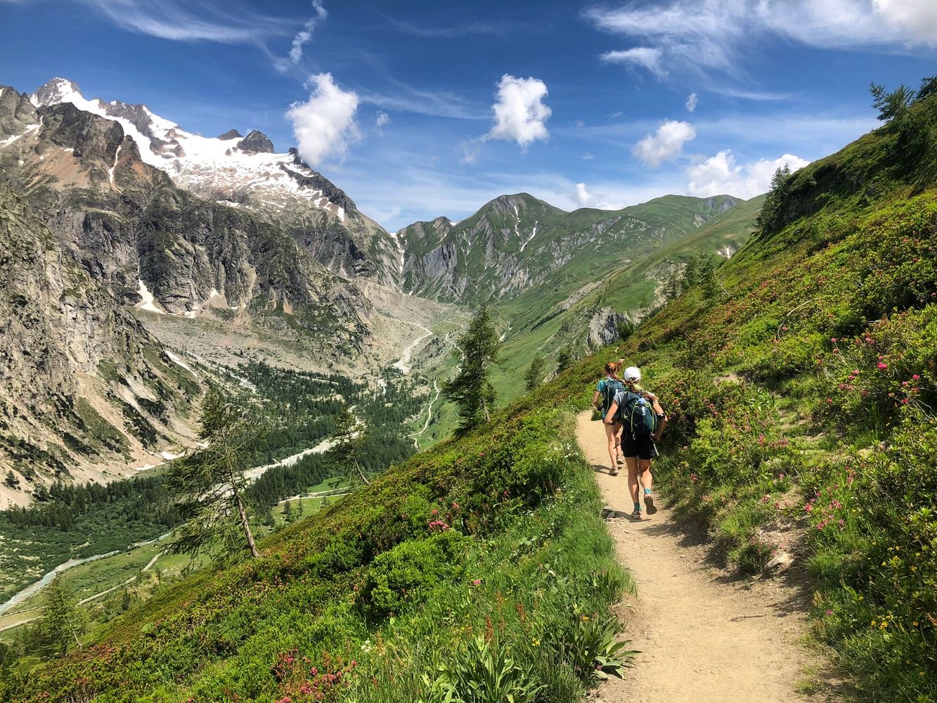 Self-Guided Tour du Mont Blanc Trail Running Vacation