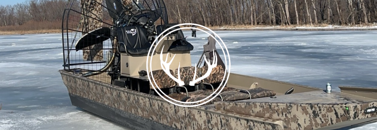 IOWA AIRBOAT ICE FISHING