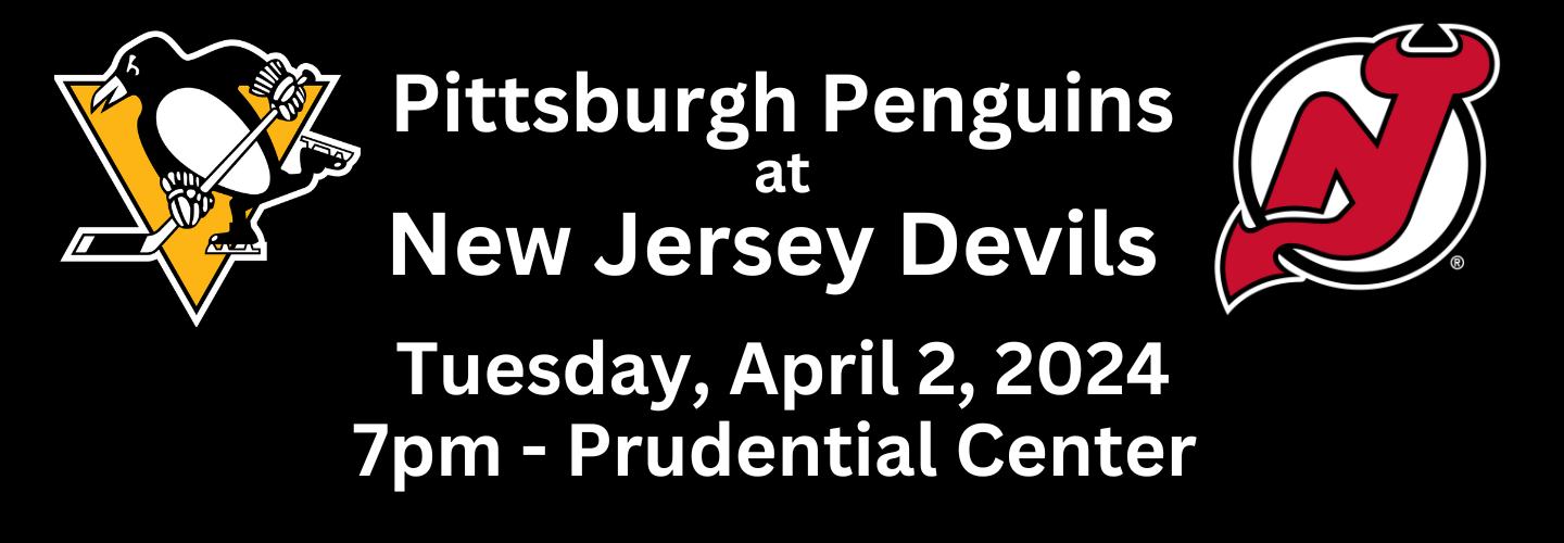 Pittsburgh Penguins at New Jersey Devils - SUITE