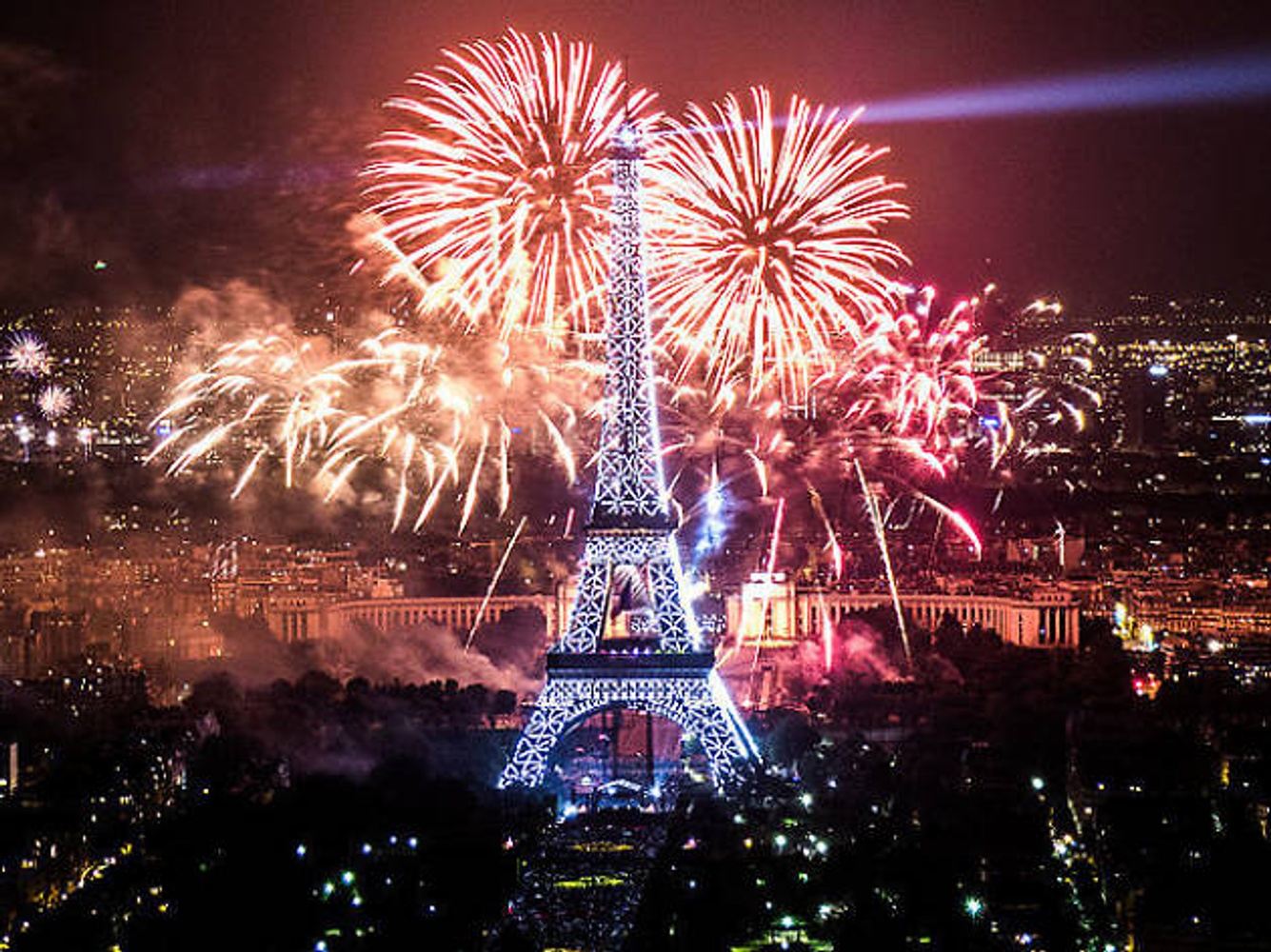 Fireworks in France